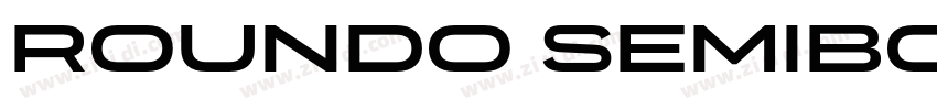 Roundo SemiBold字体转换 Roundo SemiBold字体转换